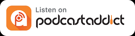 A logo for an podcast with the words " listen on podcastlife ".